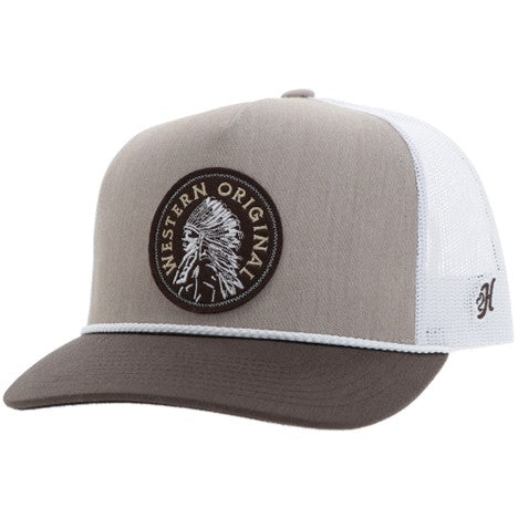 Hooey Tan and White Quanah Hat