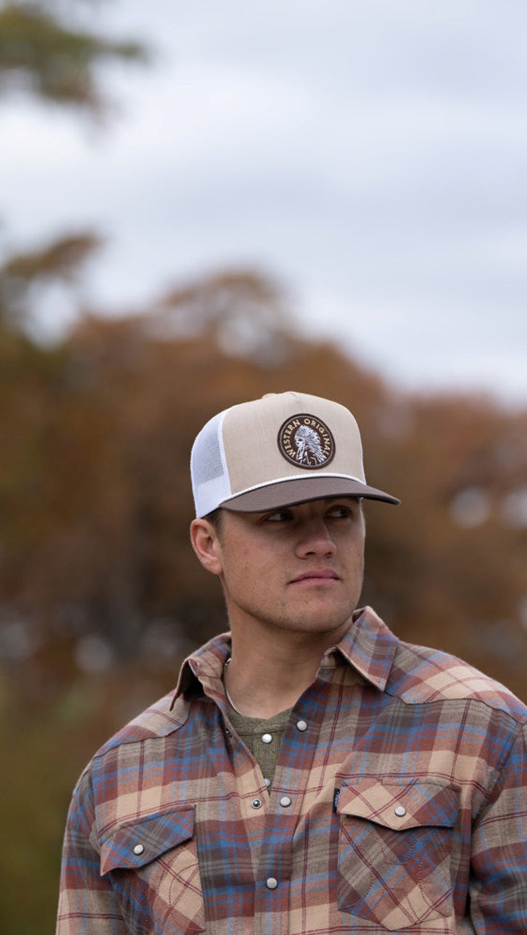 Hooey Tan and White Quanah Hat