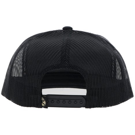 Hooey Black with Leather Patch Trip Hat