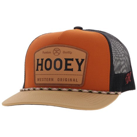 Hooey Orange and Black Trip Hat