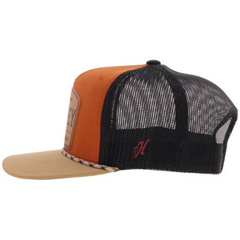 Hooey Orange and Black Trip Hat