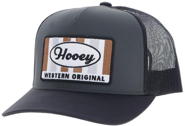 Hooey Charcoal and Black Sudan Hat