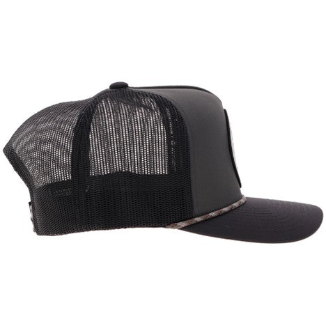 Hooey Charcoal and Black Quanah Hat