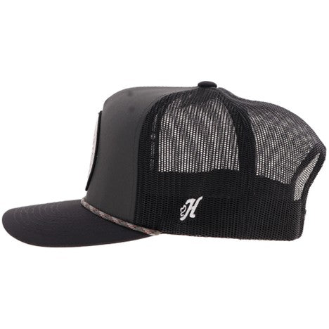 Hooey Charcoal and Black Quanah Hat