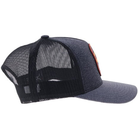 Hooey Charcoal and Black Cheyenne Hat
