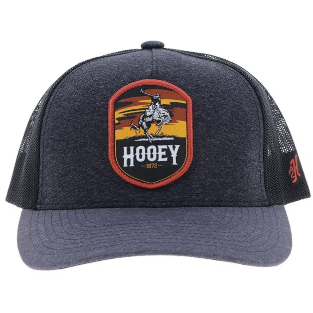 Hooey Charcoal and Black Cheyenne Hat