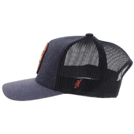 Hooey Charcoal and Black Cheyenne Hat