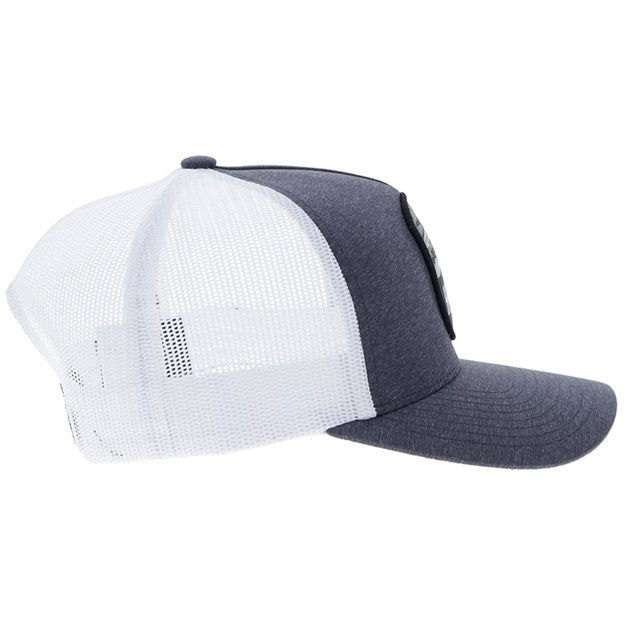 Hooey Charcoal and White Cheyenne Hat