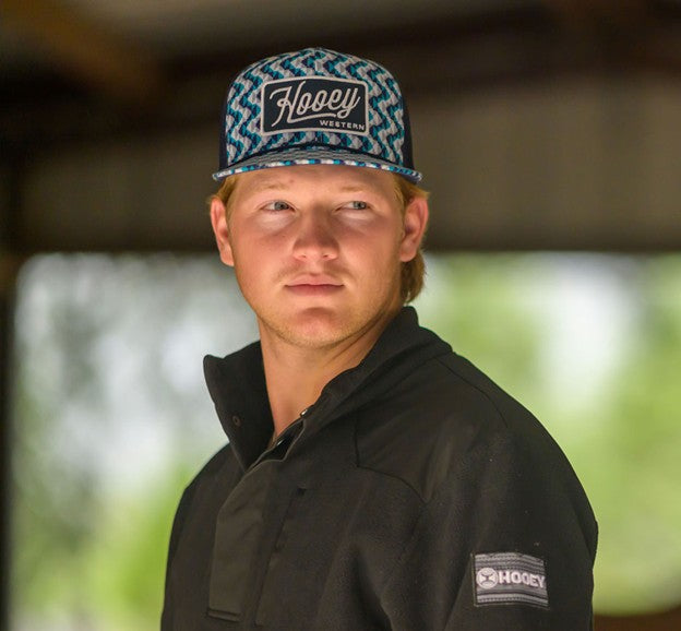 Hooey Turquoise and Navy Lakota Hat