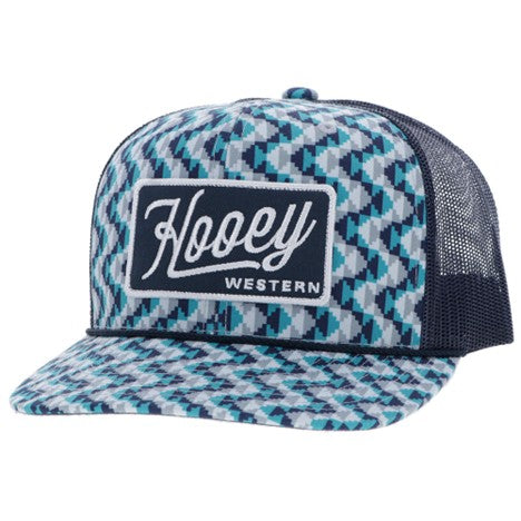 Hooey Turquoise and Navy Lakota Hat