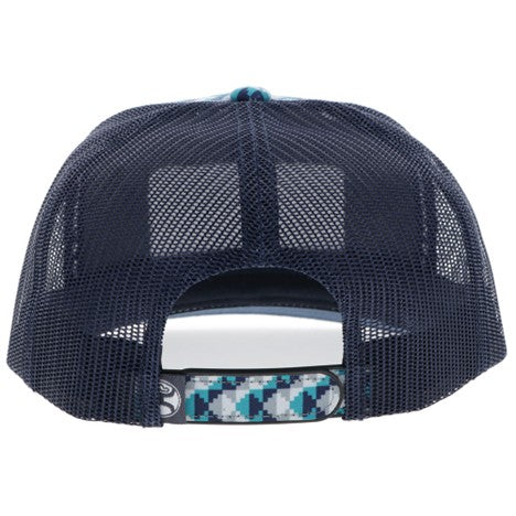 Hooey Turquoise and Navy Lakota Hat