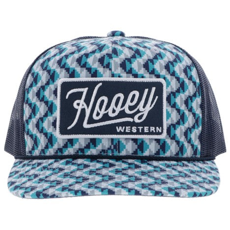 Hooey Turquoise and Navy Lakota Hat