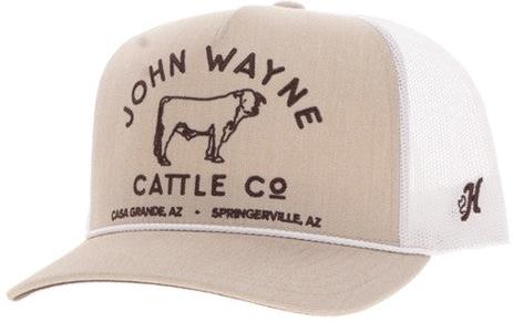 Hooey Tan and White John Wayne Hat