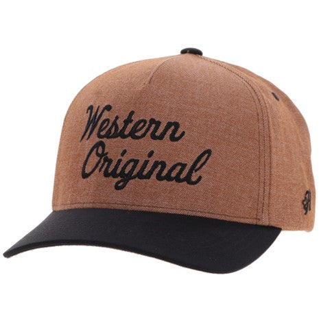 Hooey Brown and Black Western Original Ball Cap