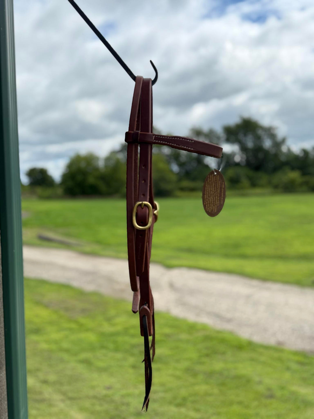 Cowperson Tack 3/4 Inch Cowboy Double Buckle Browband Headstall
