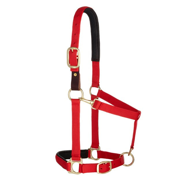 Weaver Padded Breakaway Adjustable Chin and Throat Snap Halter