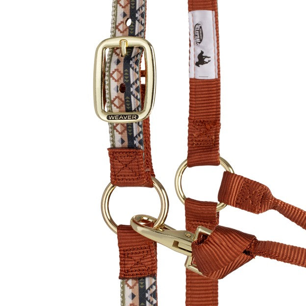 Weaver Patterned Adjustable Halter-Trekking West