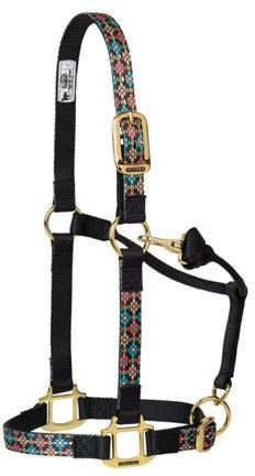 Weaver Patterned Adjustable Halter-Summer Nights