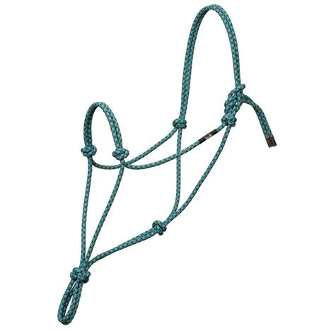 Weaver Leather Silvertip No. 95 rope halter in large size, available in multiple colors, with adjustable fit and durable design.