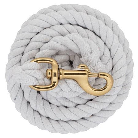 Weaver Cotton Lead Rope with Brass Plated 225 Snap