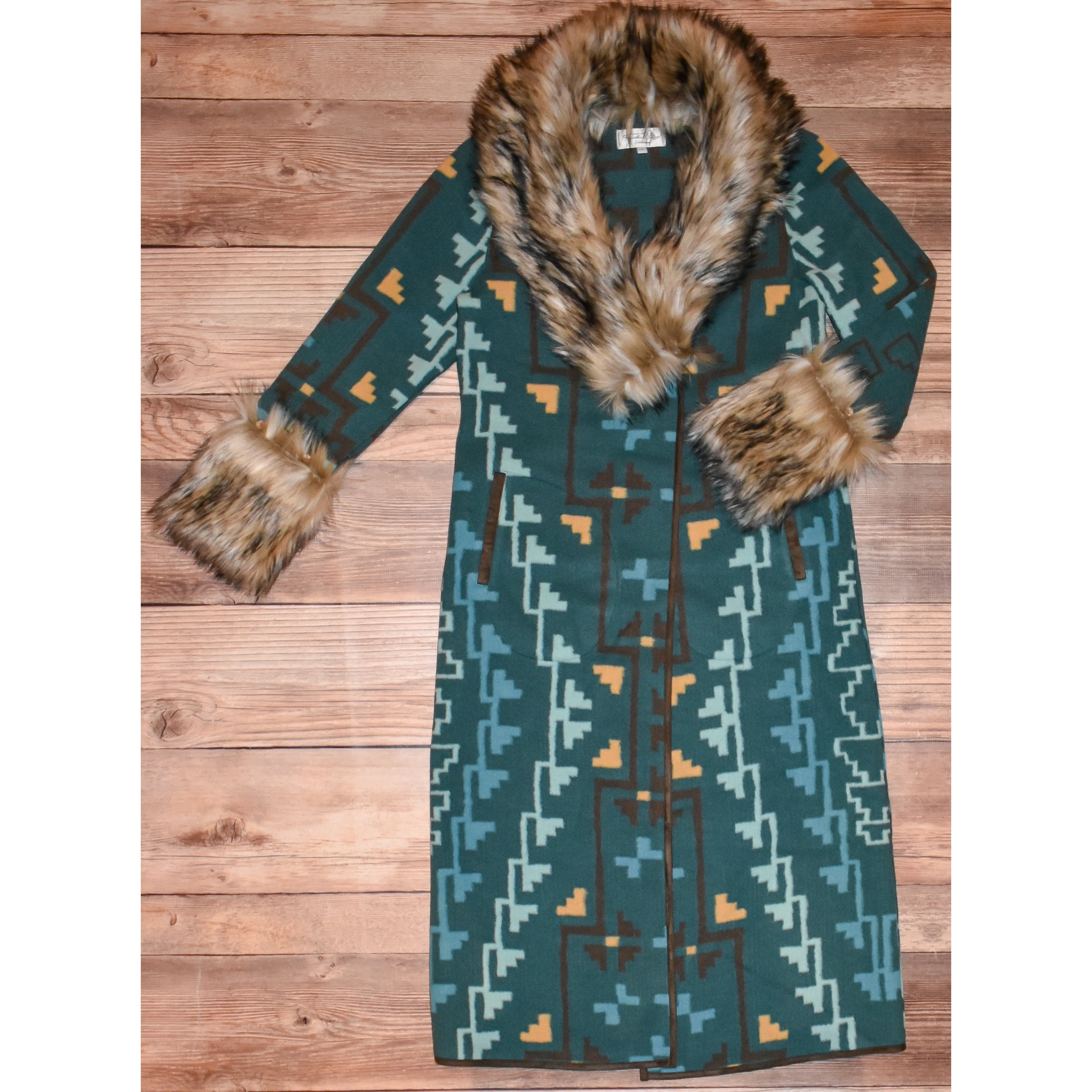 極美品♡大人気♡ stein OVERSIZED BLANKET COAT Tasha Polizzi Women's Peacock Everest Blanket Coat – West 20