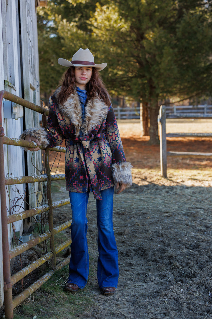 Tasha Polizzi Beige Plains Jacket