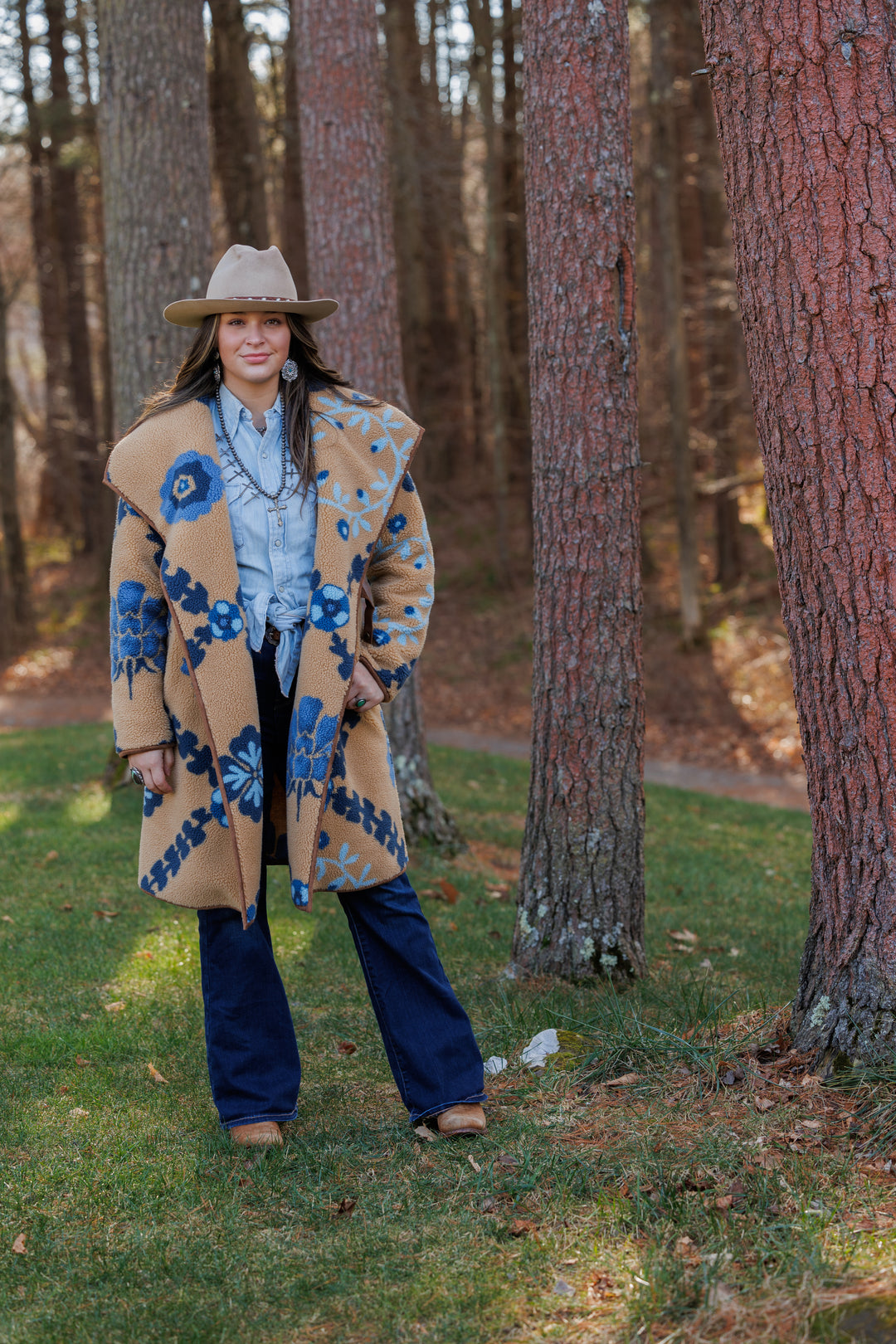 Tasha Polizzi Wheat Maris Coat