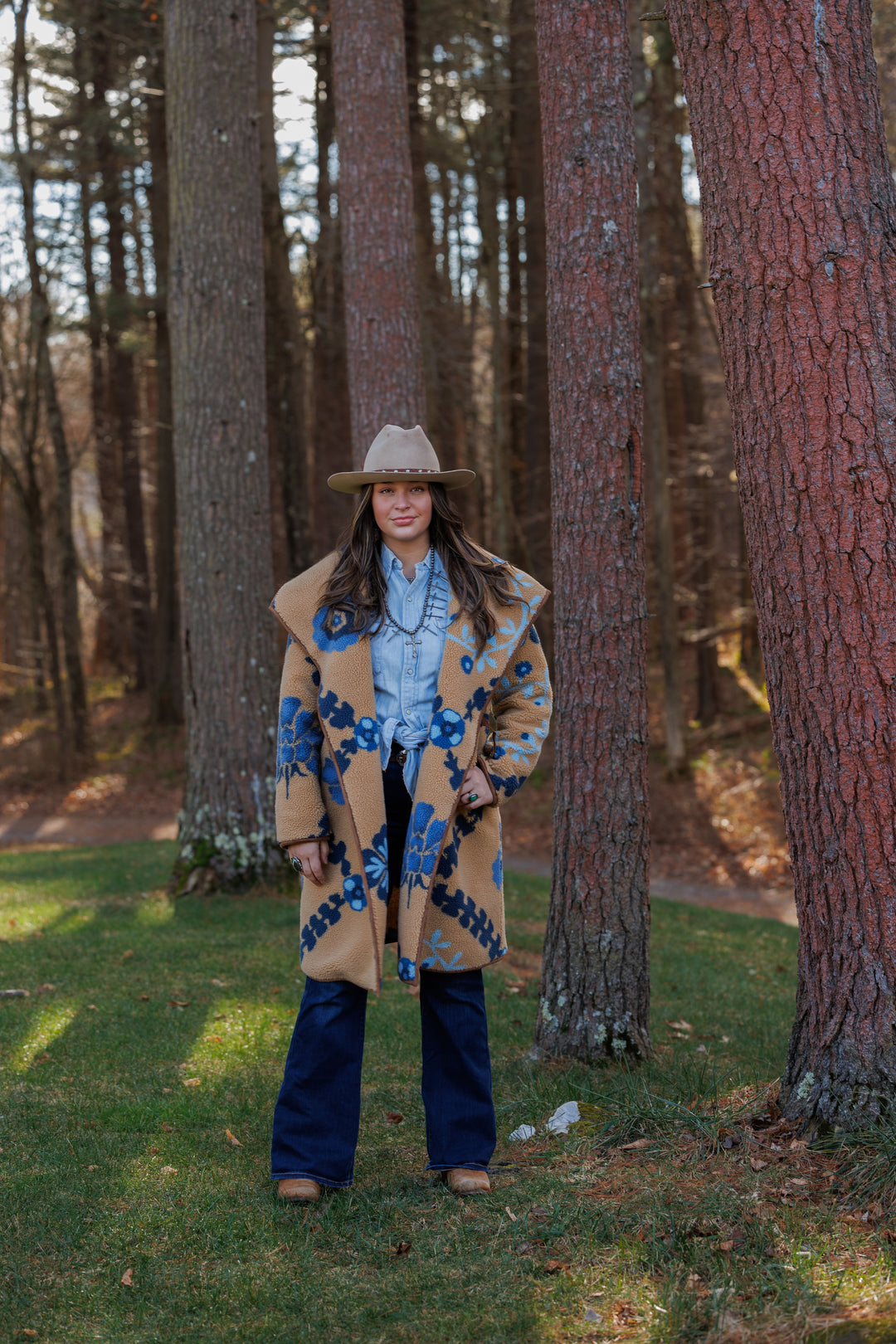 Tasha Polizzi Wheat Maris Coat