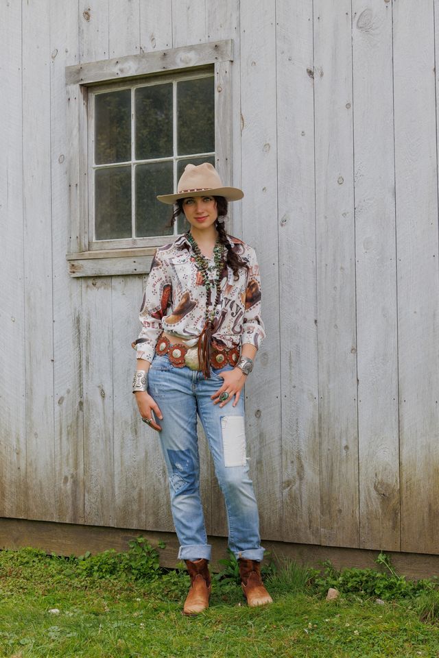 Tasha Polizzi Women's White Multi Mariah Shirt