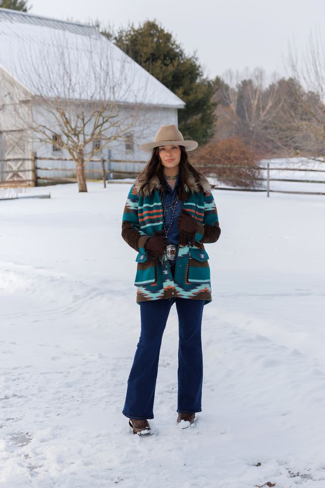 Tasha Polizzi Women's Teal Brynn Jacket