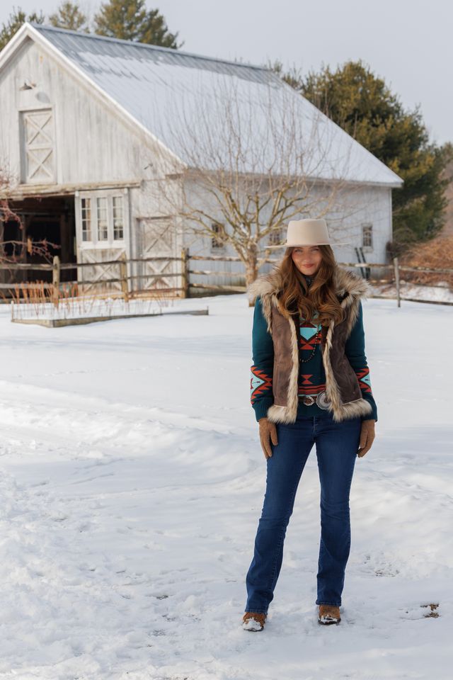 Tasha Polizzi Women's Walnut Luxe Vest