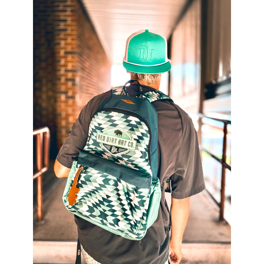 Red Dirt Hat Co Turquoise Aztec Backpack