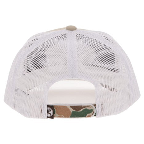 Hooey Tan and White Outfitters Ball Cap