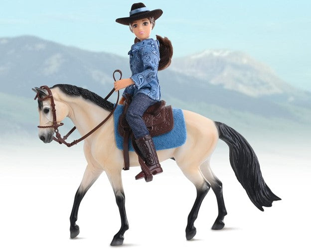 Breyer Western Horse and Rider Set