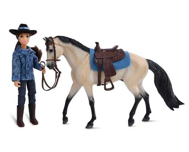 Breyer Western Horse and Rider Set