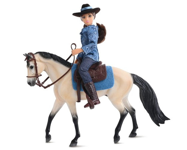 Breyer Western Horse and Rider Set