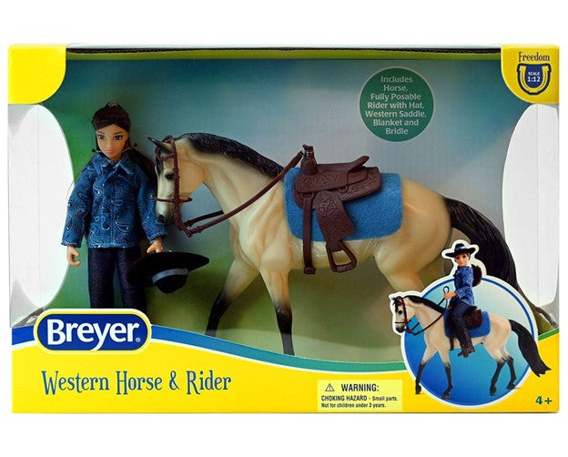 Breyer Western Horse and Rider Set