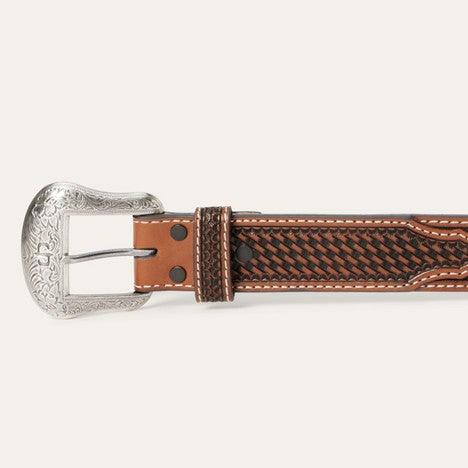 Stetson Western Icons Tooled Belt