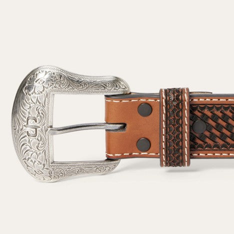 Stetson Western Icons Tooled Belt