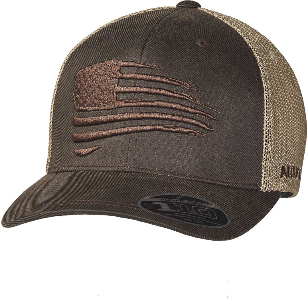 Ariat Brown Patriot Embroidered Hat