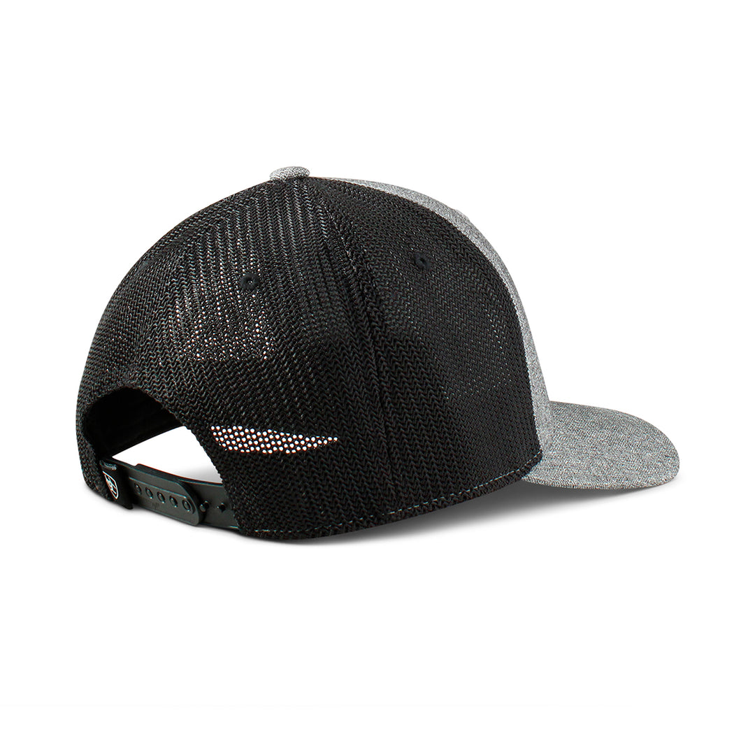Ariat Grey Aztec Embroidered Shield Logo Ball Cap
