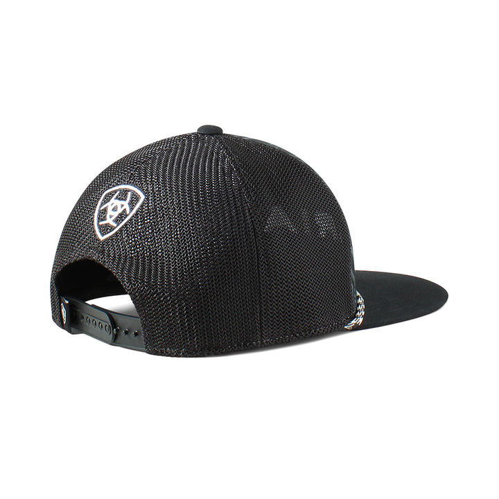 Ariat Black Aztec Print Flex Fit Ball Cap