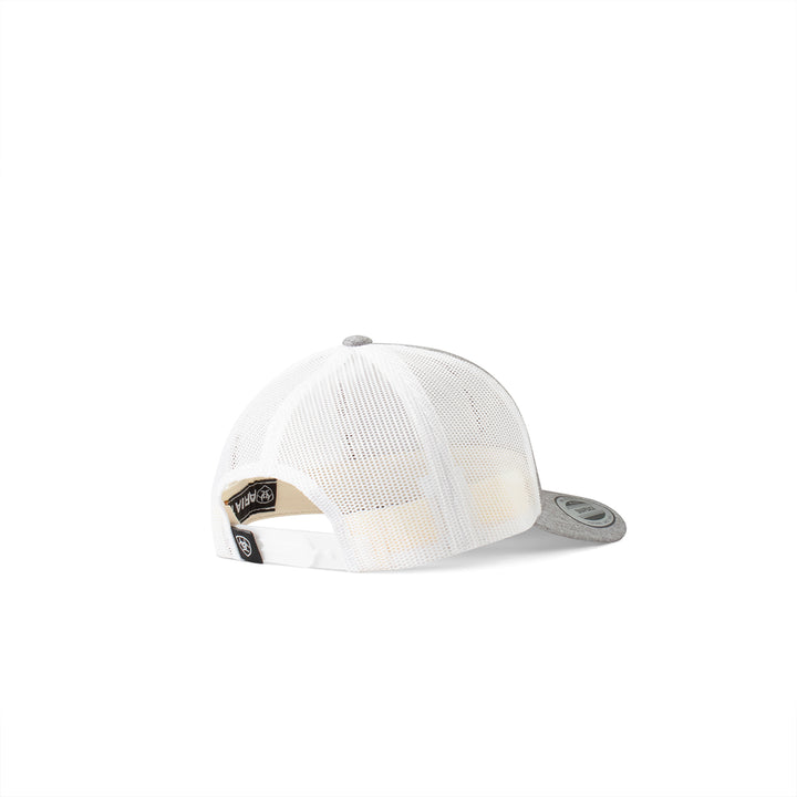 Ariat Youth Grey Logo Patch Ball Cap