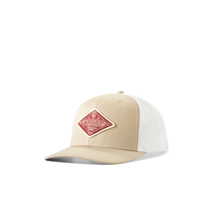 Ariat Cream 1993 American Original Patch Ball Cap