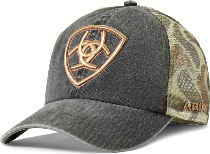 Ariat Women's Logo Camo Mesh PonyFlo Hat