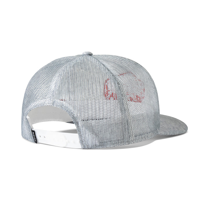 Ariat Grey with Buffalo Silhouette Ball Cap