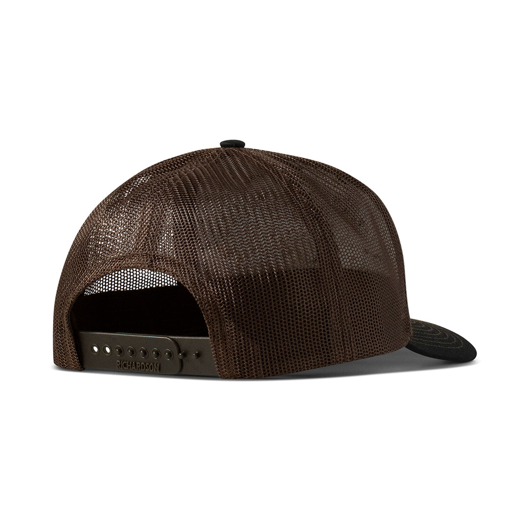 Ariat Black and Brown Stitched Ball Cap