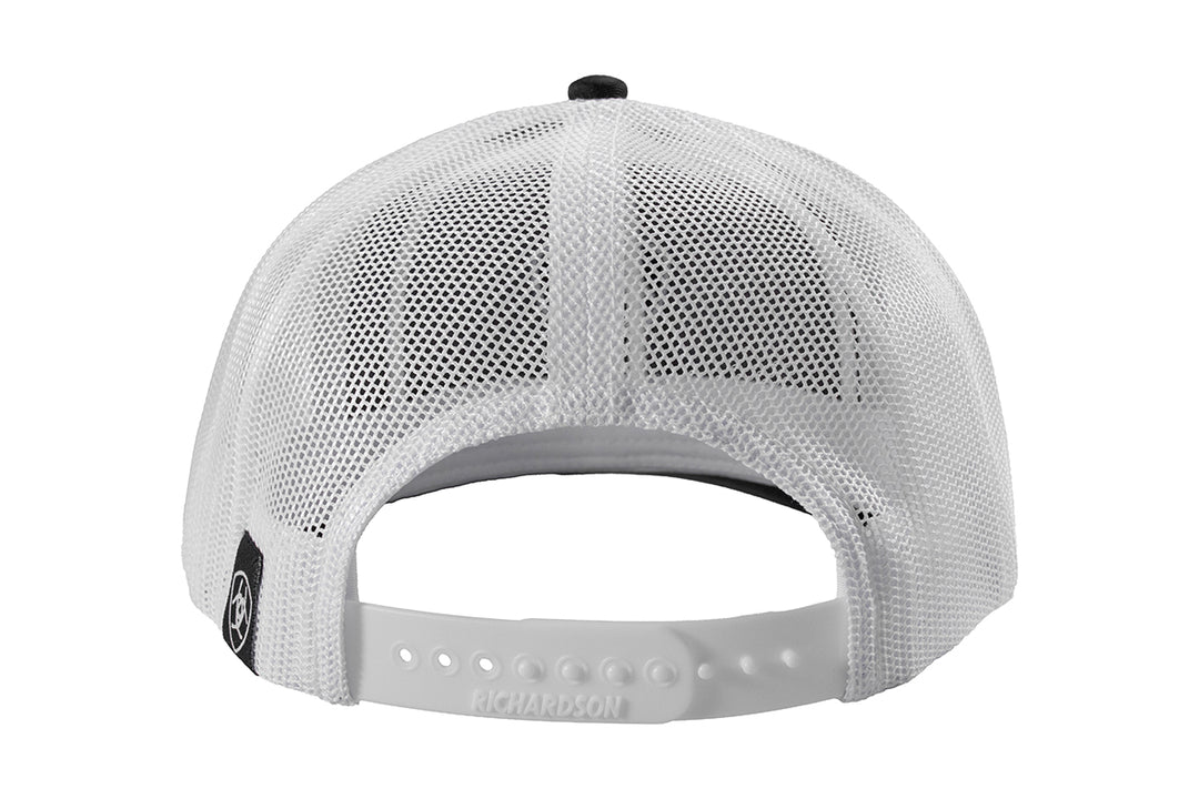 Ariat Navy with White 3D Embroidered Logo Ball Cap