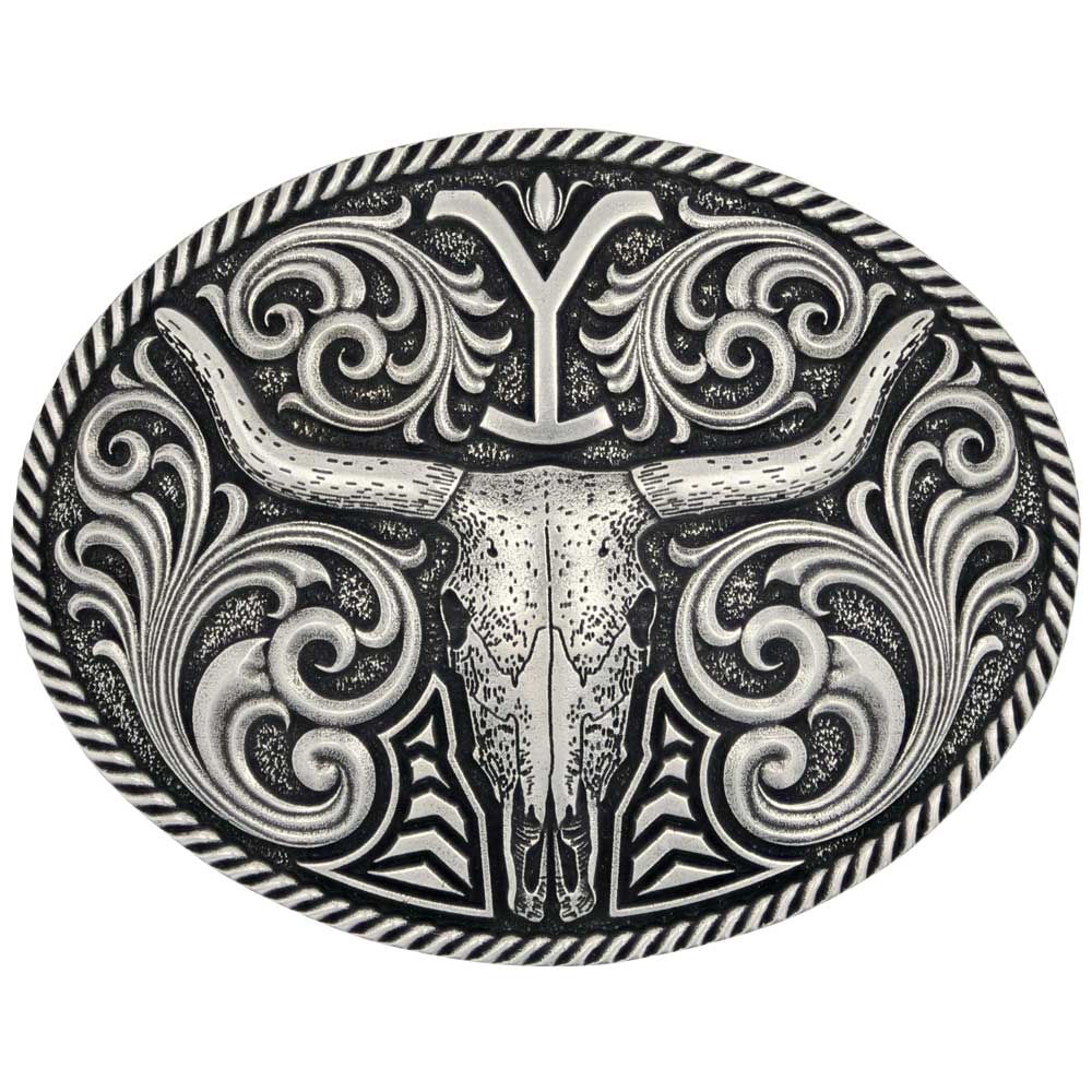 Montana Silversmiths Strength of Yellowstone Attitude Belt Buckle