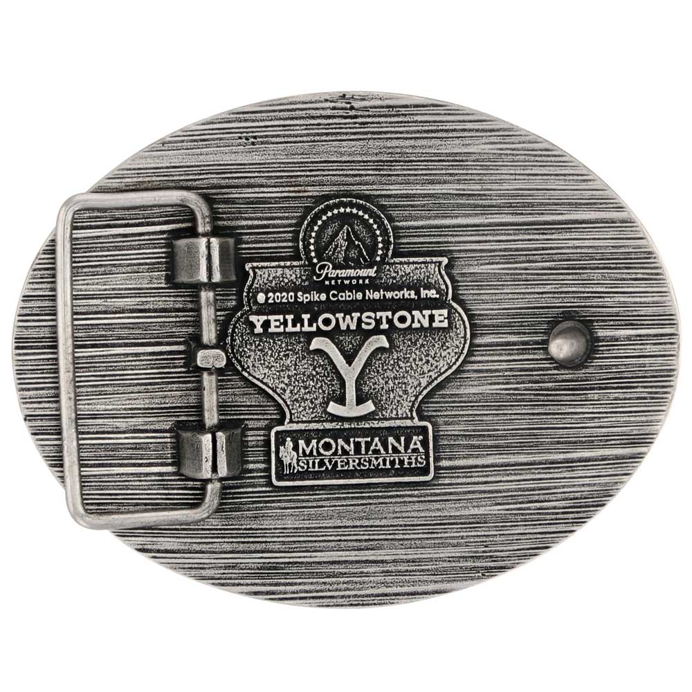 Montana Silversmiths Strength of Yellowstone Attitude Belt Buckle